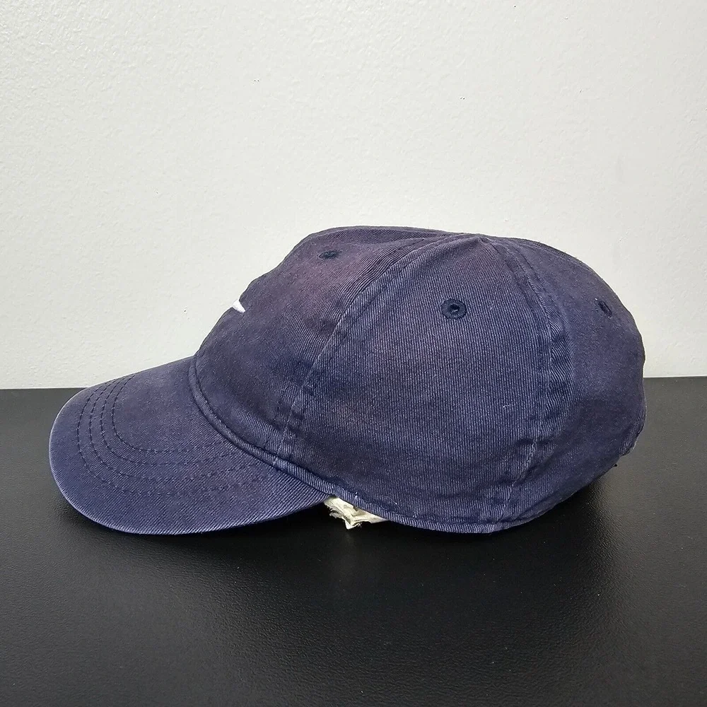 Nike Hat Cap Boys Strap Back Blue Swoosh Logo Casual Performance Sports‎ Youth